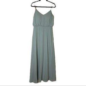 Birdy Grey GWENNIE Dress Chiffon Sage Medium Bridesmaid Dress
